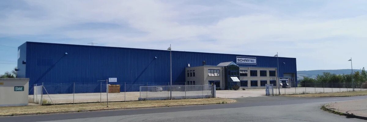 Front view of warehouse Erfurt