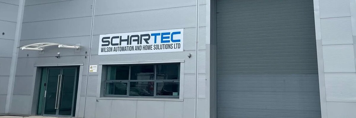 Front view of Schartec/Wilson Automation warehouse