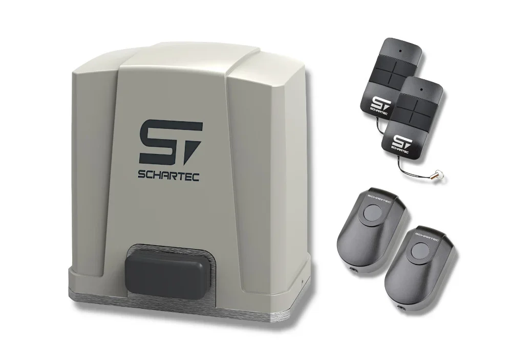 sliding gate opener and two  remote controls