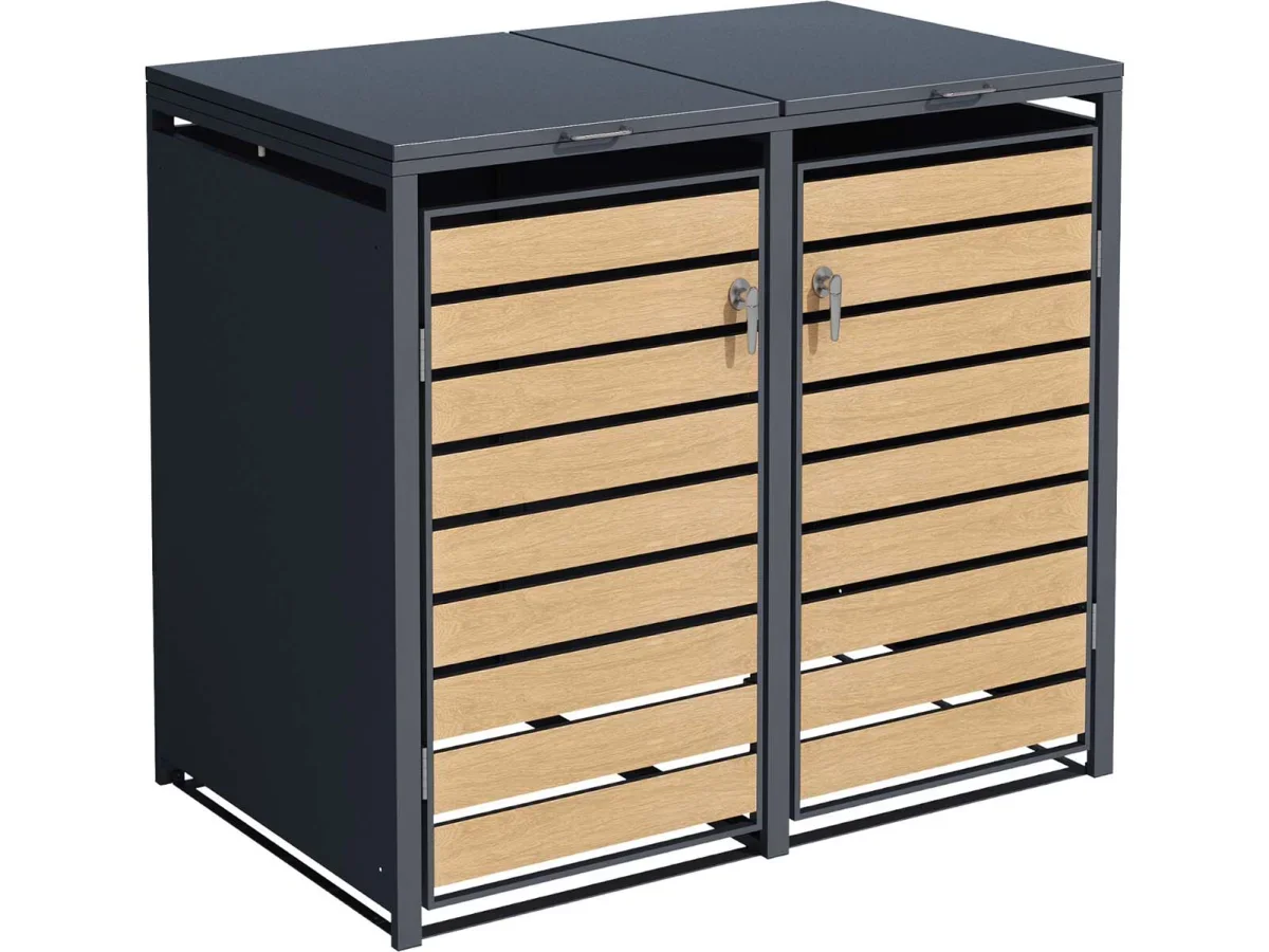 wheelie bin storage