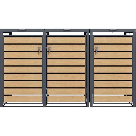 3 wheelie bin storage