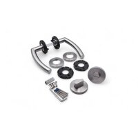 Marilyn WC Lever Handle Set in Silver