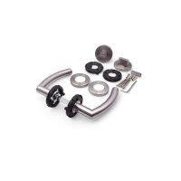 Marilyn WC Lever Handle Set in Silver