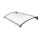 Schartec Aluminium Canopy L A-L with LED Lighting 1200 x 1000 mm