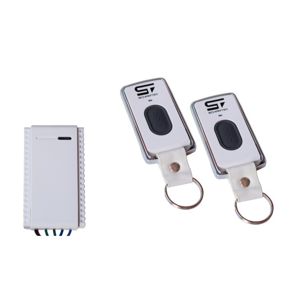 Schartec Mini Wireless Receiver Set incl. 2 Remote Controls 433 MHz