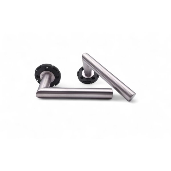 WC Lever Handle Set Salvador in Silver