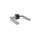 WC Lever Handle Set Salvador in Silver