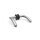 WC Lever Handle Set Riley in Silver
