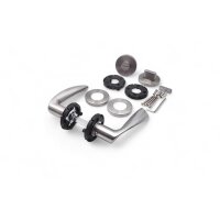 WC Lever Handle Set Kerry in Silver