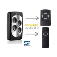 Remote Control 40.685 MHz for Hörmann Operators Silver