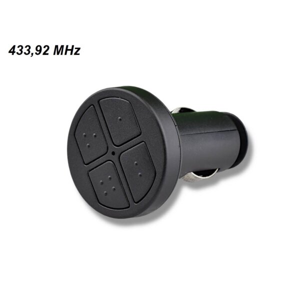 Universal Remote Control for Car Cigarette Lighter 433,92 MHz