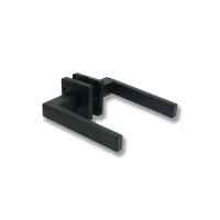 Stainless Steel Door Handle Hudson in Black