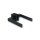 Stainless Steel Door Handle Hudson in Black