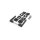 Stainless Steel Door Handle Hudson in Black