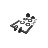 WC Lever Handle Set Salvador in Black