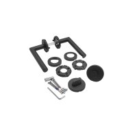 WC Lever Handle Set Salvador in Black