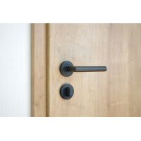 WC Lever Handle Set Salvador in Black