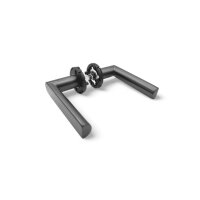 Stainless Steel Door Handle Dalia in Anthracite