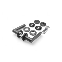 Stainless Steel Door Handle Dalia in Anthracite