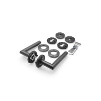 Stainless Steel Door Handle Salvador in Anthracite