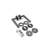 Stainless Steel Door Handle Salvador in Anthracite