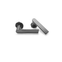 WC Lever Handle Set Dalia in Anthracite