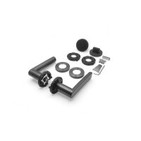 WC Lever Handle Set Dalia in Anthracite