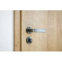 WC Lever Handle Set Dalia in Anthracite
