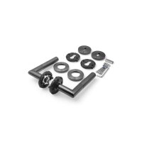 Stainless Steel Door Handle Liam in Anthracite