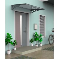 Schartec Aluminium Canopy MAX A-L Black 1500 x 900 mm