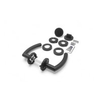 WC Lever Handle Set Marilyn in Black