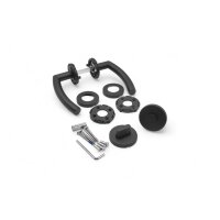 WC Lever Handle Set Marilyn in Black