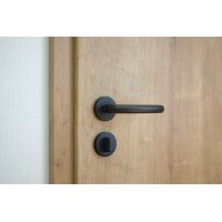 WC Lever Handle Set Marilyn in Black