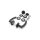 WC Lever Handle Set Marilyn in Black