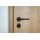 WC Lever Handle Set Marilyn in Black