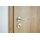 Marilyn Stainless Steel Door Handle in Silver