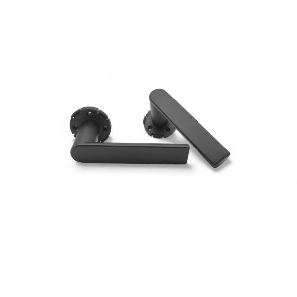 Stainless Steel Door Handle Dalia in Black