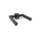 Stainless Steel Door Handle Dalia in Black