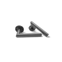 WC Lever Handle Set Salvador in Anthracite