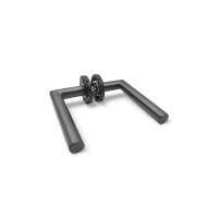 WC Lever Handle Set Salvador in Anthracite