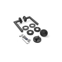 WC Lever Handle Set Salvador in Anthracite