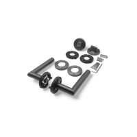 WC Lever Handle Set Salvador in Anthracite