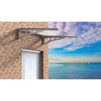 Schartec Aluminium Door Canopy MAX 1500 Silver
