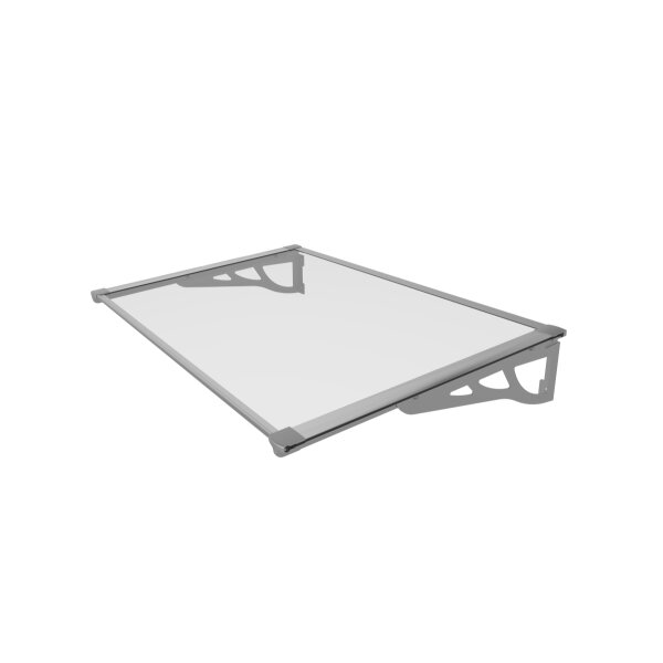 Schartec Aluminium Canopy MAX A-L Silver 1200 x 900 mm