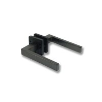 Stainless Steel Door Handle Hudson in Anthracite