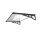 Schartec Aluminium Canopy MAX A-L Black 1200 x 900 mm