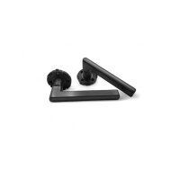 WC Lever Handle Set Avery in Black