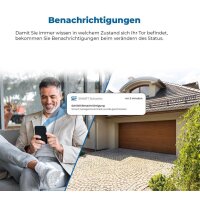 Schartec WiFi Garage Door Opener Prime 1000 Series 2 with L-Rail