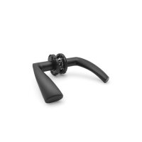 Stainless Steel Door Handle Kerry in Black