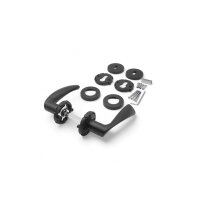 Stainless Steel Door Handle Kerry in Black